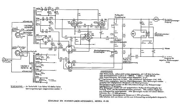 Schaltplan IP-32E