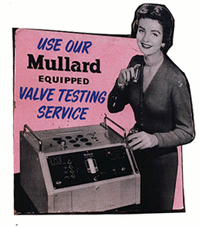 Mullard-Werbung