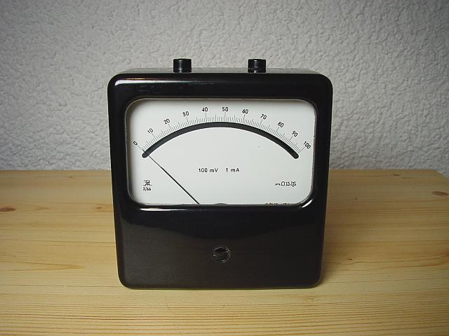 Volt-/Amperemeter Ruhstrat