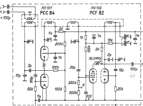 PCF82 im VHF-Tuner